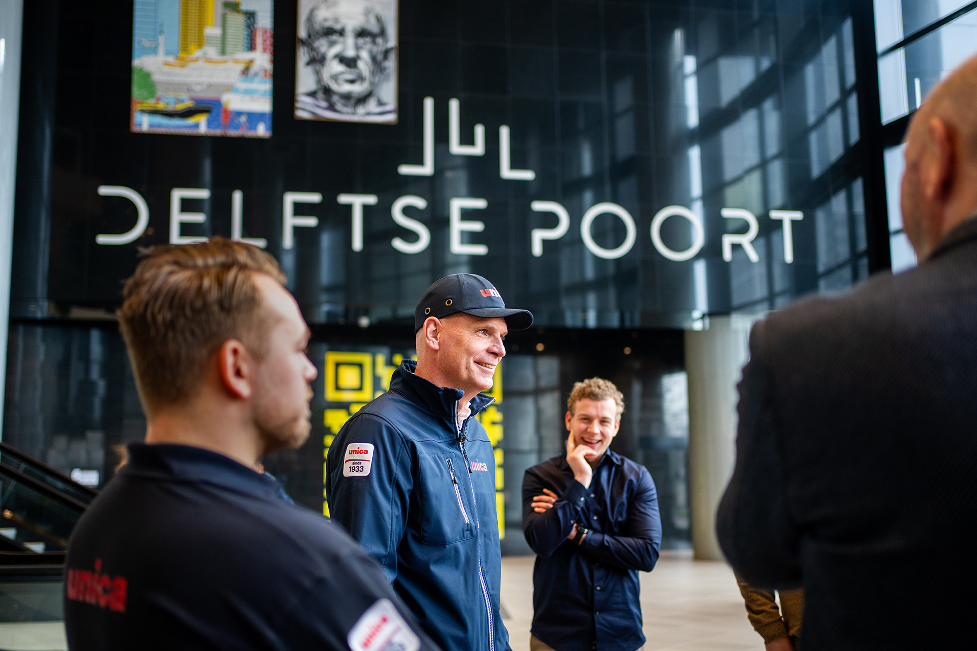 Jilko Andringa projectbezoek Delftse Poort