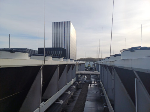 Dakinstallatie Universiteit van Amsterdam