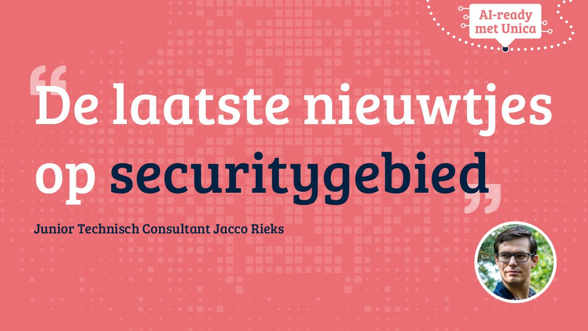 De laatste nieuwtjes op securitygebied